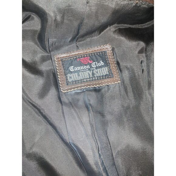 Roetan leather Jacket by Silvester Litton of England Mens Med/Women L-XL - Picture 9 of 16